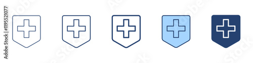 Health icon Symbol set collection