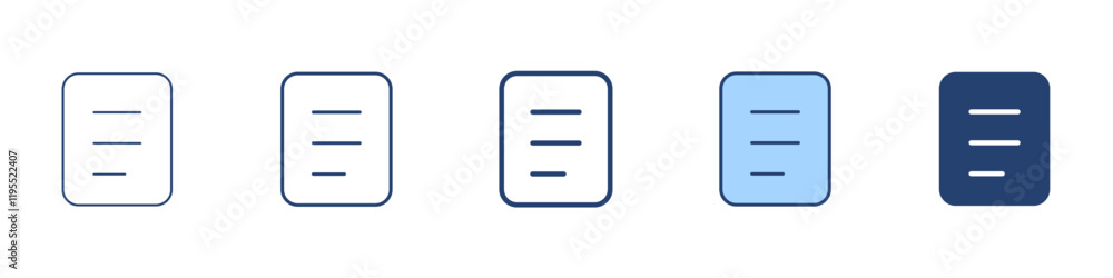 List icon Symbol set collection List icon Symbol set collection