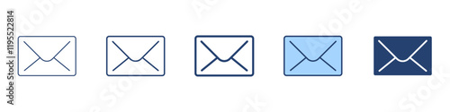 Mail icon Symbol set collection