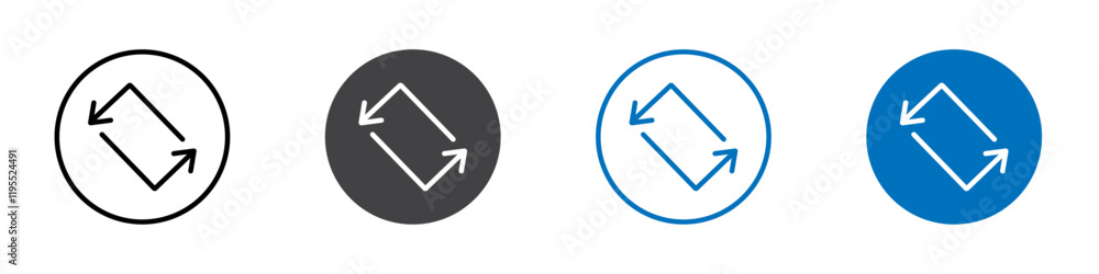 Rotate icon Symbol set collection Rotate icon Symbol set collection