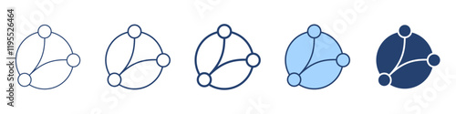Torrent icon Symbol set collection