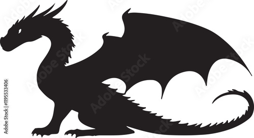 Whispering Wildlife: Enchanting Animal Silhouettes vector illustration |