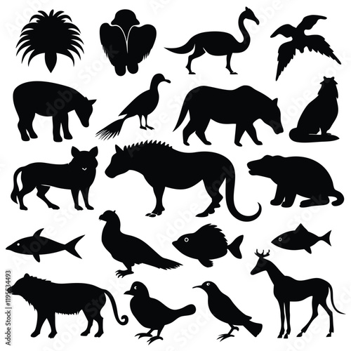 Lion, Cow, Birds: Stunning Wildlife Image Collection