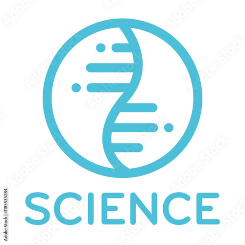 DNA Logo Icon Symbol