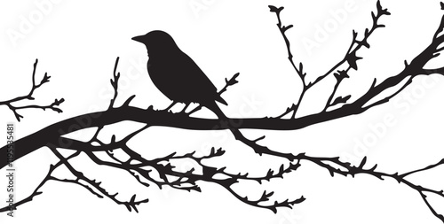 Whispering Wildlife: Enchanting Animal Silhouettes vector illustration |