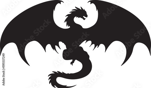 Whispering Wildlife: Enchanting Animal Silhouettes vector illustration |
