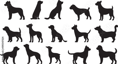 Whispering Wildlife: Enchanting Animal Silhouettes vector illustration |

