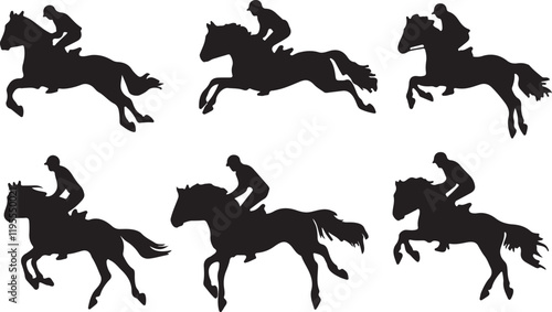 Whispering Wildlife: Enchanting Animal Silhouettes vector illustration |
