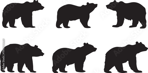 Whispering Wildlife: Enchanting Animal Silhouettes vector illustration |
