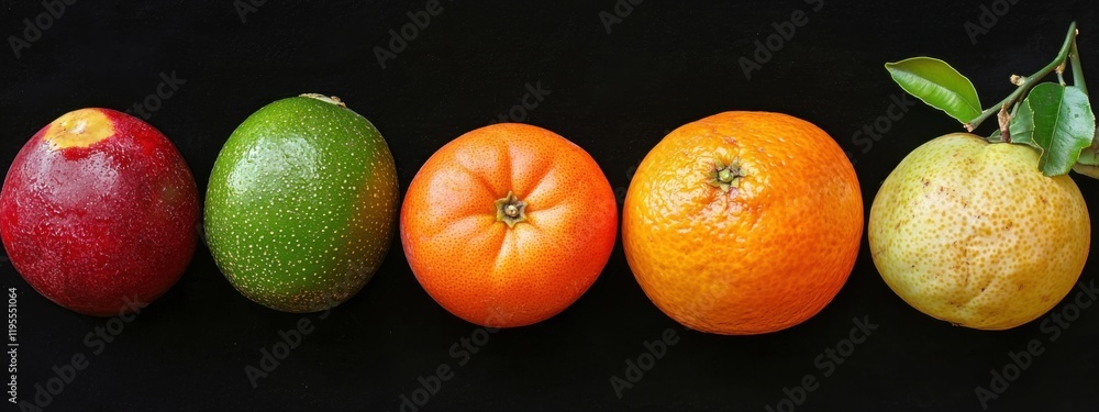 Panoramic food background with assortment of fresh organic fruits and vegetables Panoramic food background with assortment of fresh organic fruits and vegetables