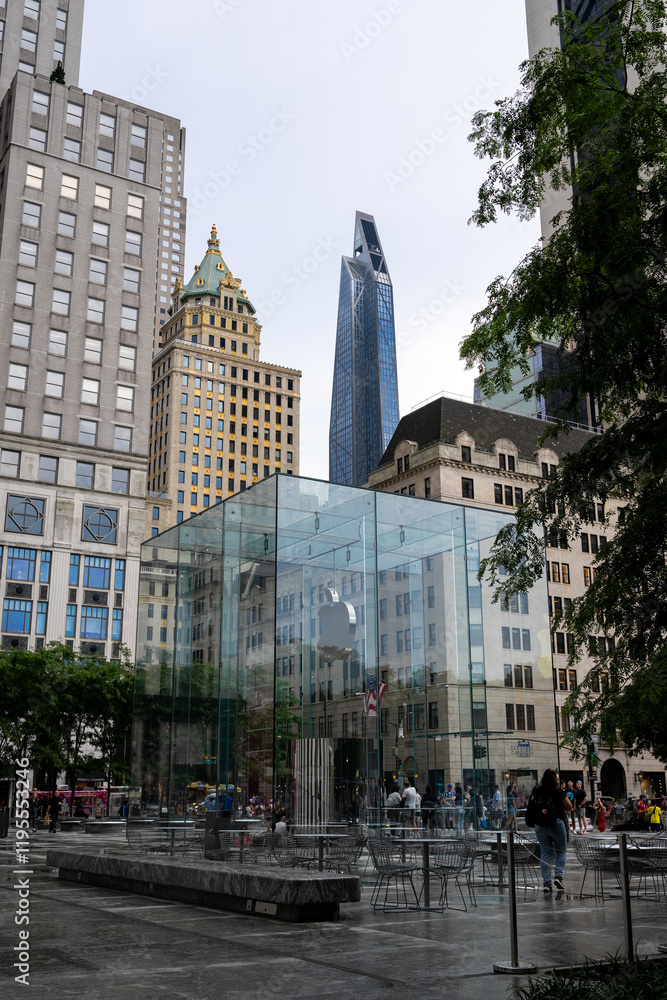 Obraz premium Apple Store in New York City Manhatton