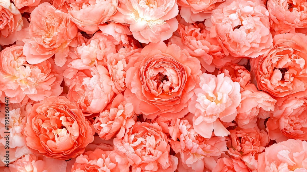 Stunning Coral Rose Blooms Close Up Photography Stunning Coral Rose Blooms Close Up Photography