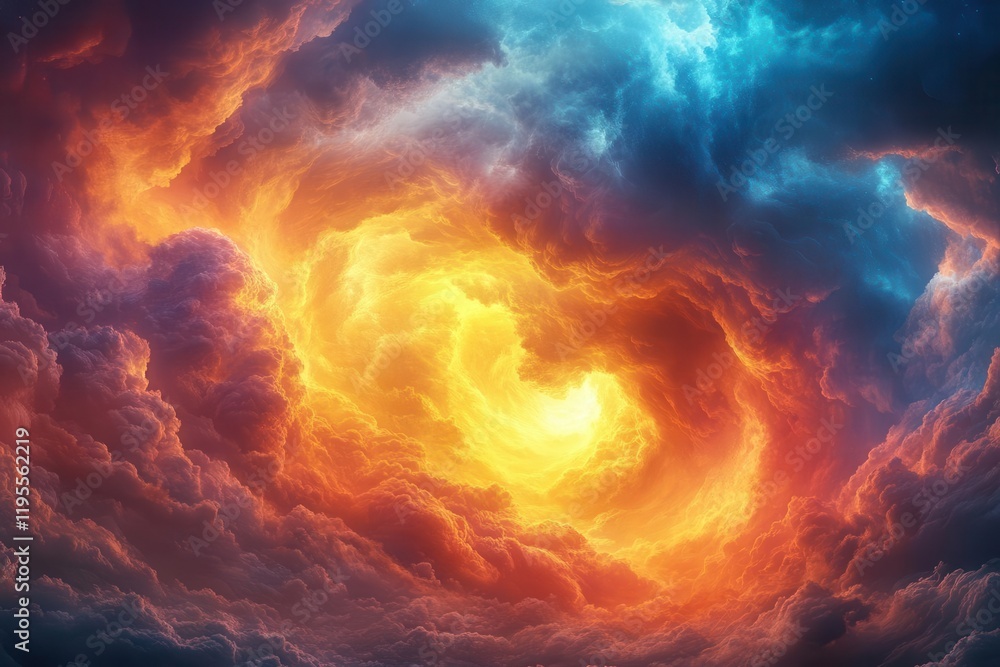 vibrant clouds swirl in a stormy sky displaying a spectrum of colors created through advanced technology capturing the essence of natures power vibrant clouds swirl in a stormy sky displaying a spectrum of colors created through advanced technology capturing the essence of natures power