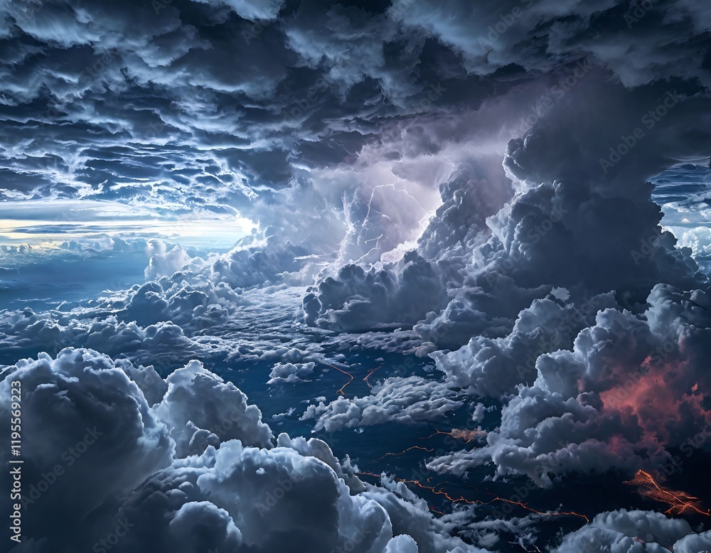 Fototapeta premium storm clouds
