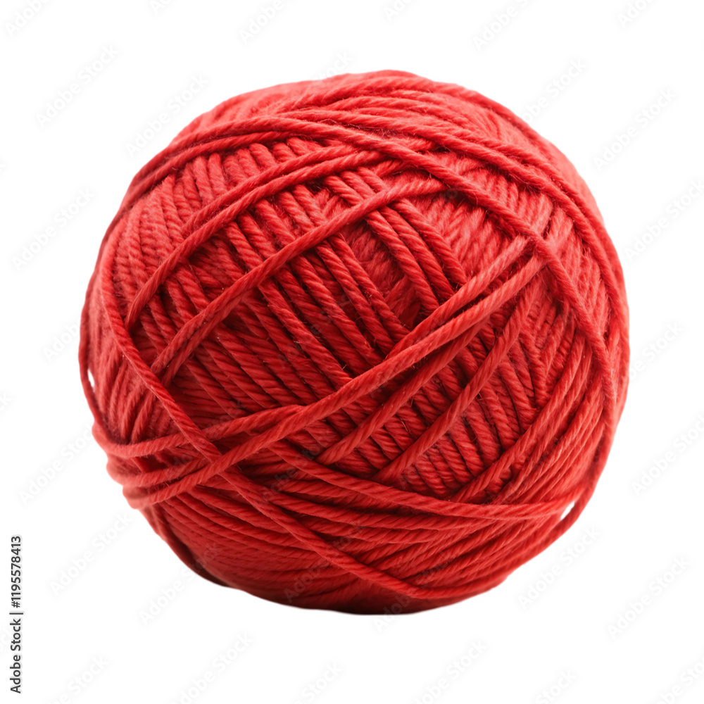 red ball of wool red ball of wool