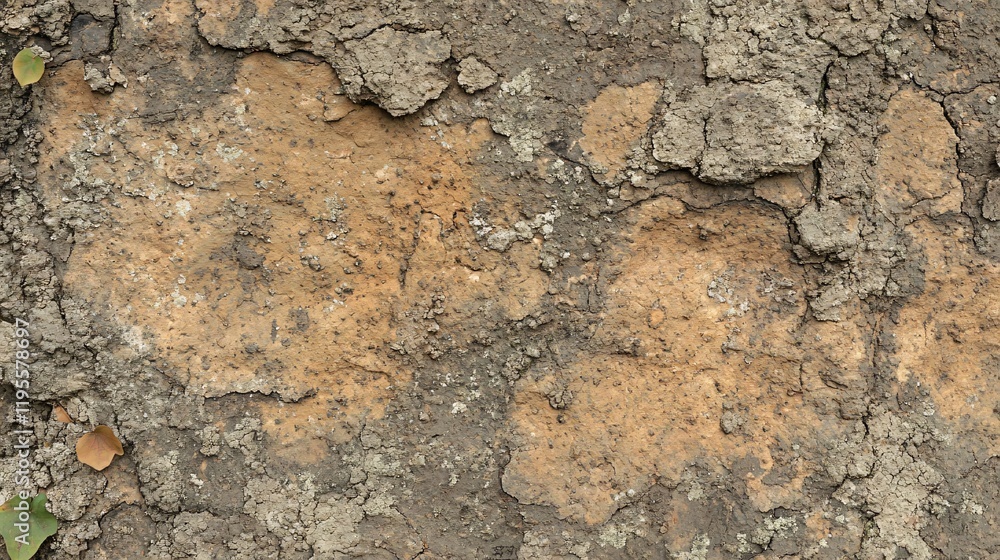 Fototapeta premium Cracked Earth Texture Background Dry Soil Parched Land Surface