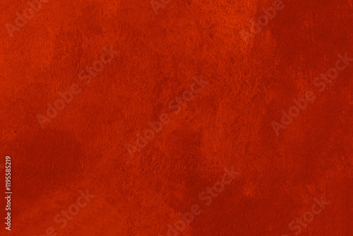 Texture of damaged, old red paint on the wall.