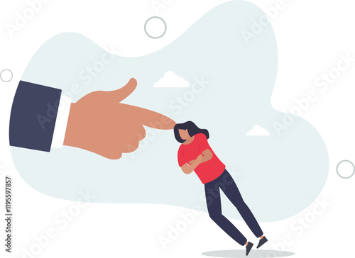 Conflict against boss or employer, david and goliath, fight against super power people, challenge and ambition to do right thing.flat characters.
