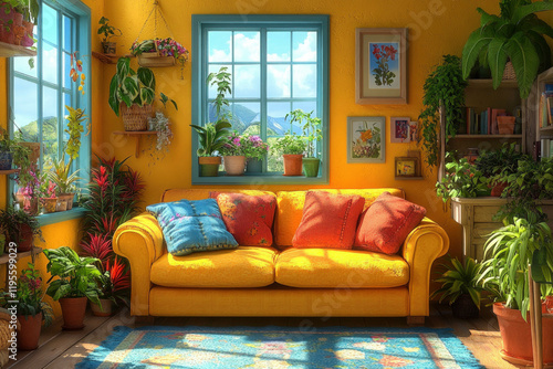 Living Room Background