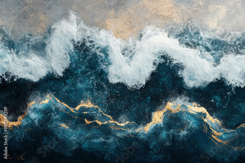 Marine Blue Background