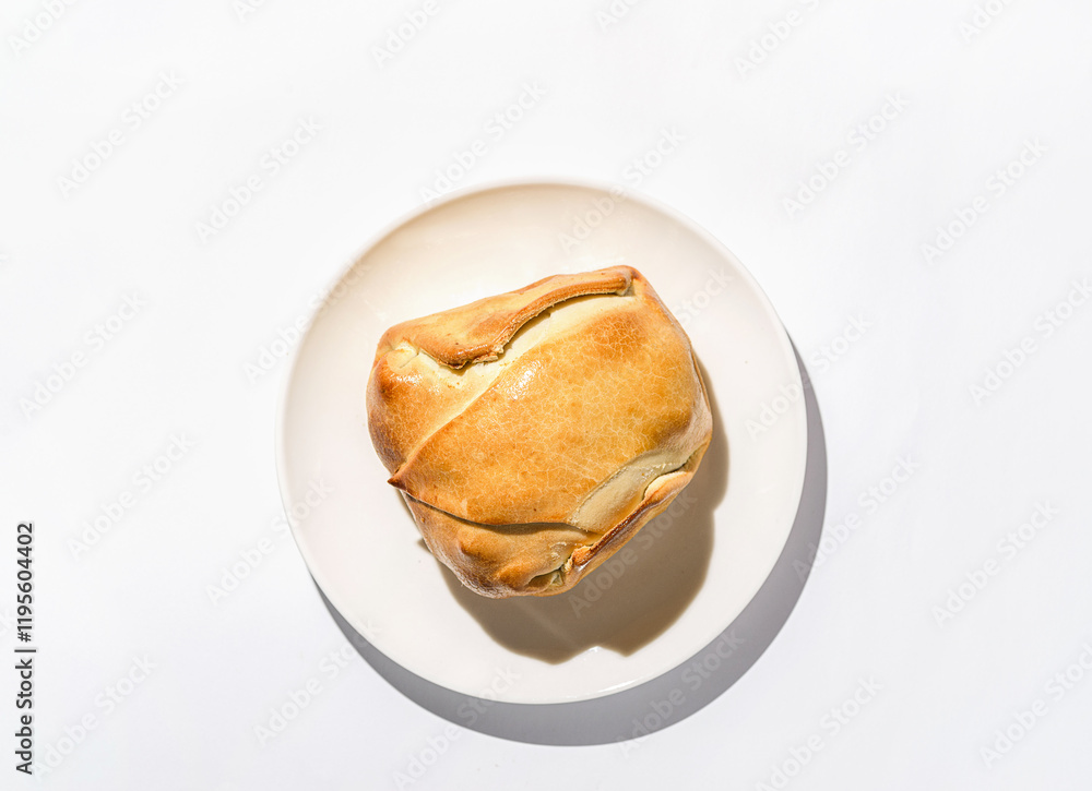 traditional Latin American empanadas on a white plate traditional Latin American empanadas on a white plate