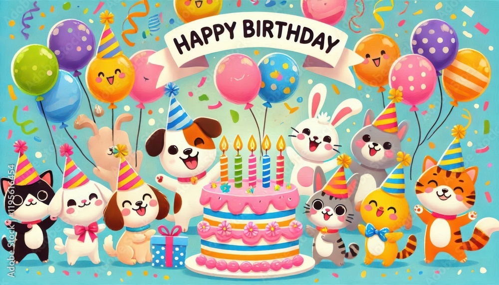 bouquet of flowers card happy birthday content created with generative AI software. bouquet of flowers card happy birthday content created with generative AI software.
