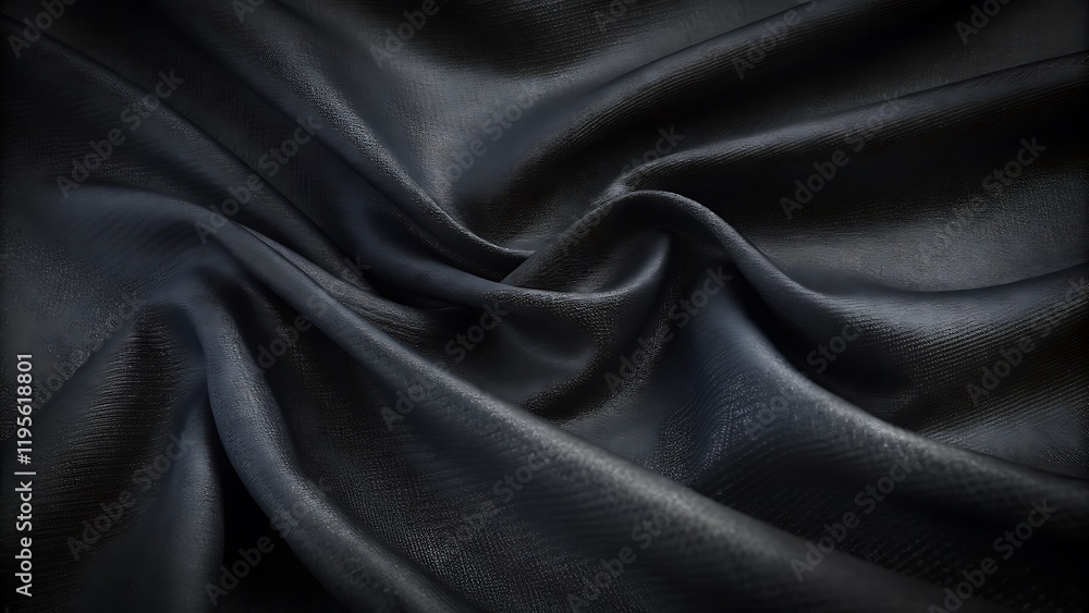 Elegant Black Fabric Texture Background with Subtle Grain and Woven Pattern for Modern Designs Elegant Black Fabric Texture Background with Subtle Grain and Woven Pattern for Modern Designs