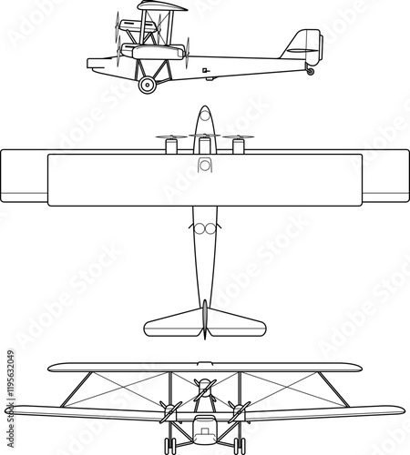 Caproni Ca.90 3 view photo