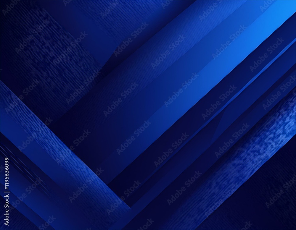 Obraz premium modern professional dark blue abstract technology gradient business background wallpaper with geometric shapes