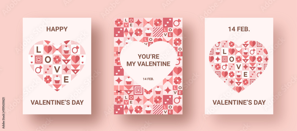 Valentine's Day cards feature hearts and romantic icons, such as flowers and rings, celebrating love and romance. The text highlights Valentine's Day cards feature hearts and romantic icons, such as flowers and rings, celebrating love and romance. The text highlights