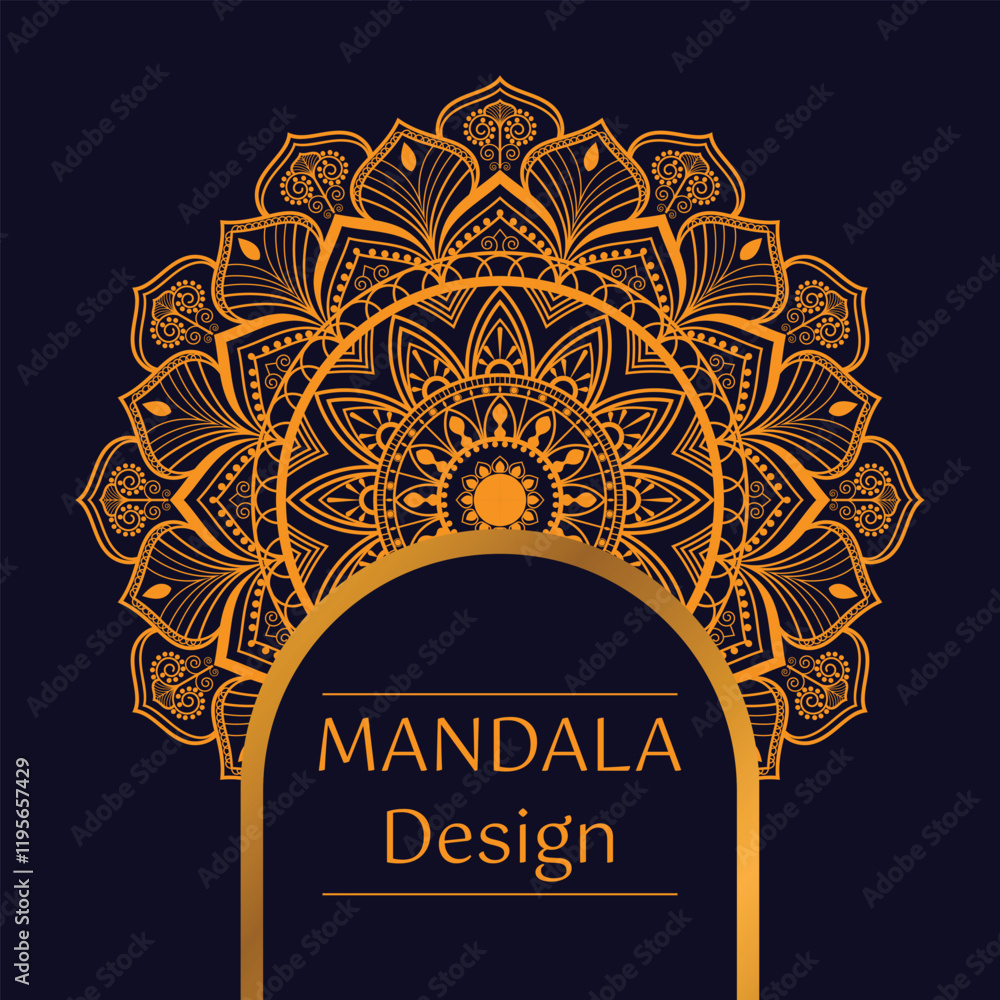 Mandala coloring book template wallpaper design lace pattern and a round design Mandala coloring book template wallpaper design lace pattern and a round design