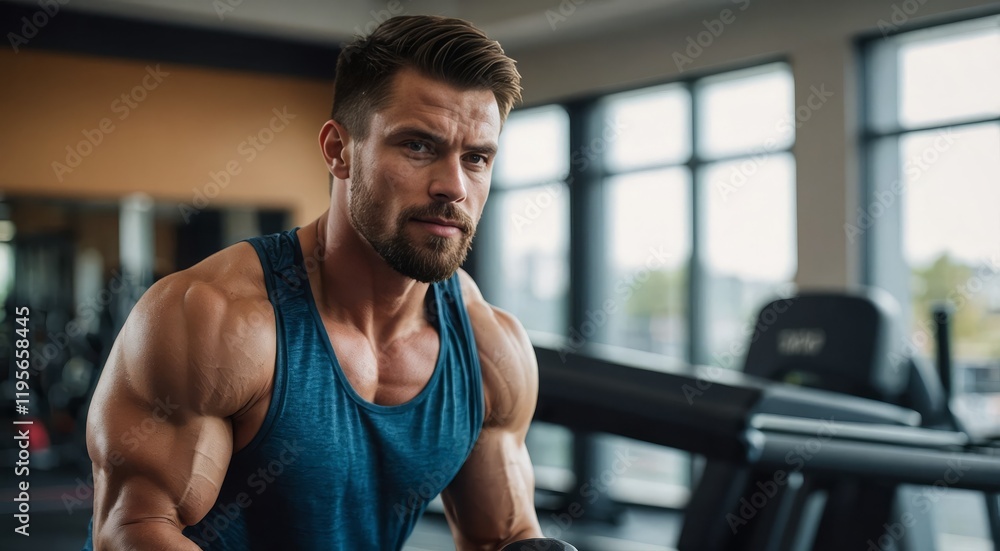 Gym sport fitness exercise health healthy man Gym sport fitness exercise health healthy man