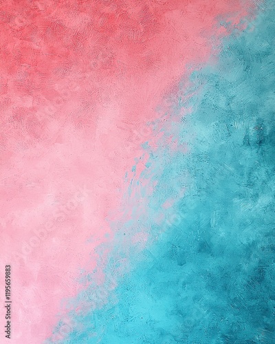 A dreamy gradient background blending soft pink and vibrant teal hues, creating a visually pleasing and artistic effect.