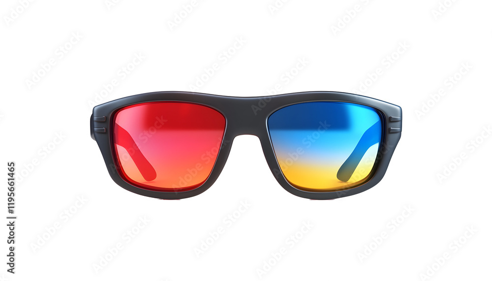 Editable 3D Glasses Icon Design Editable 3D Glasses Icon Design