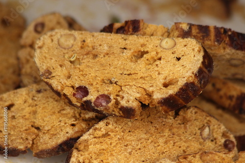 Fekkas Close Up, Traditional Moroccan Cookies photo