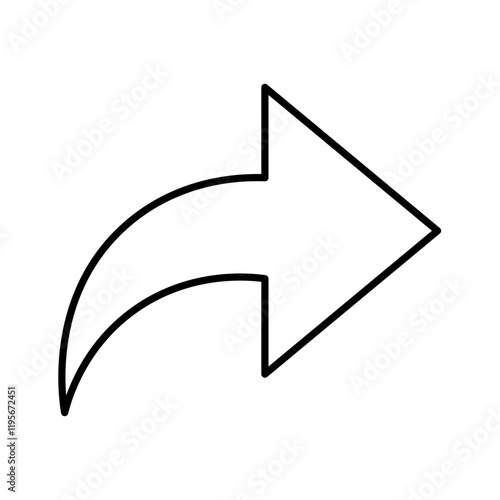 Free Download Three black arrows, direction right - GFXLoad