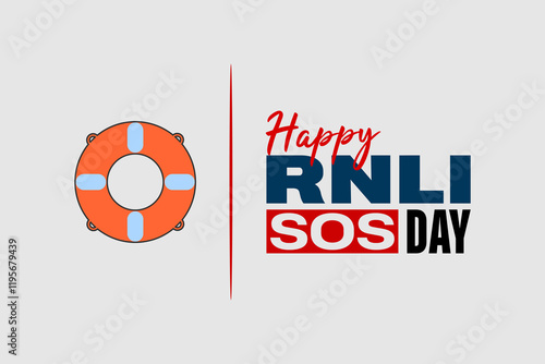 RNLI SOS day holiday concept