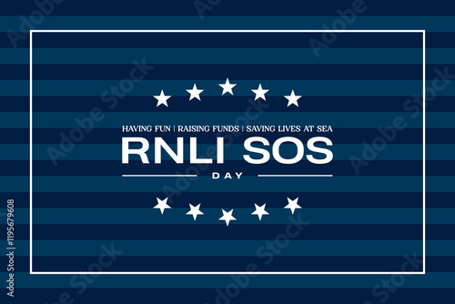 RNLI SOS day holiday concept