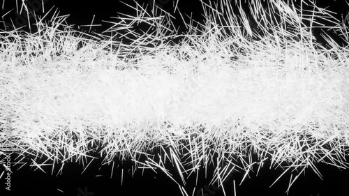 many needles in a pile will light up the screen. Abstract background with elongated shape objects