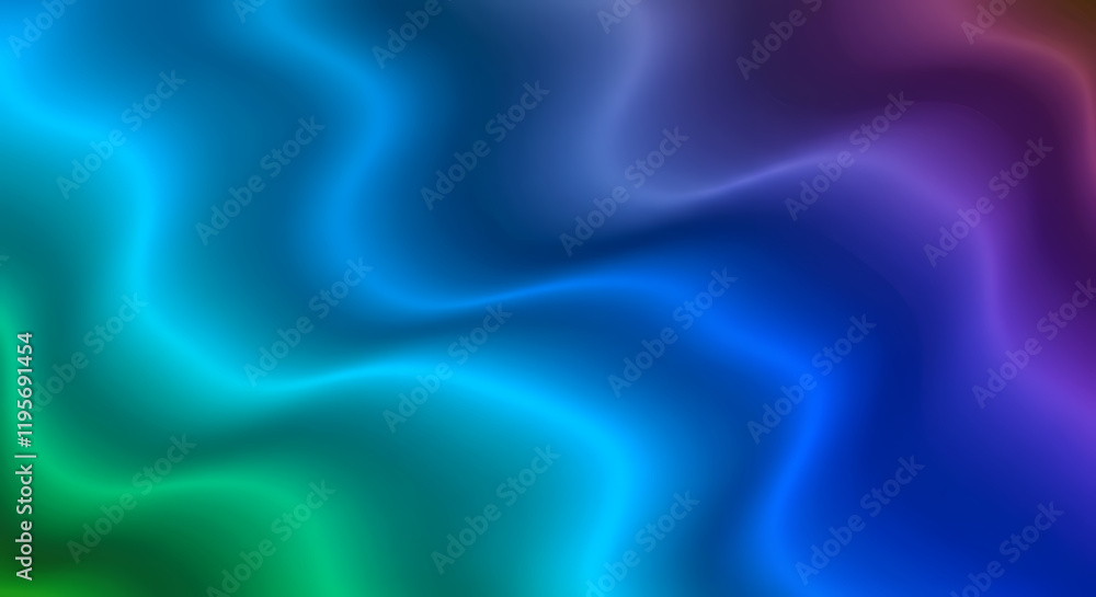 Obraz premium Abstract Colorful Swirling Gradient Background