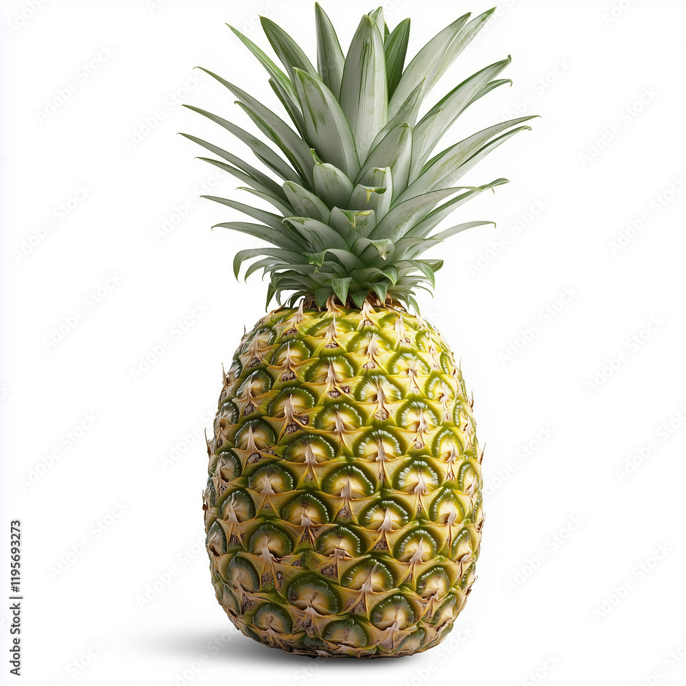pineapple isolated on white background pineapple isolated on white background