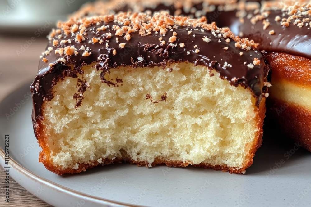 Chocolate Glazed Donut Delight Chocolate Glazed Donut Delight
