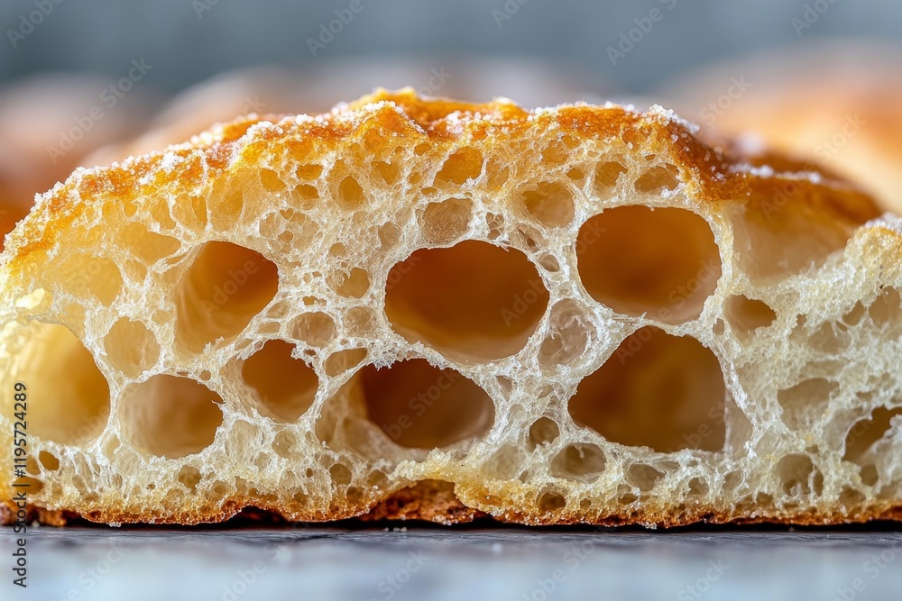 Close Up of a Deliciously Baked Bread Close Up of a Deliciously Baked Bread