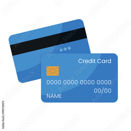 Vector credit card