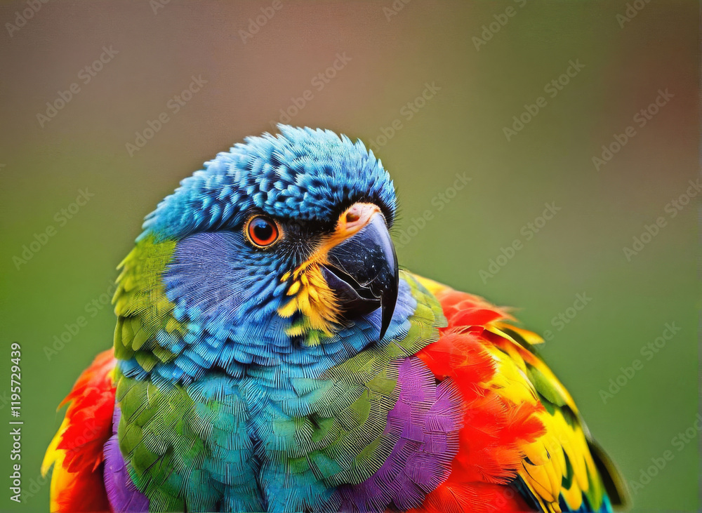 Fototapeta premium blue and yellow macaw