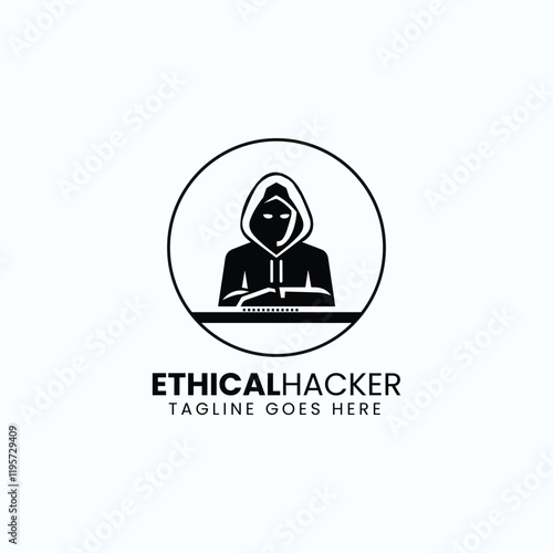 Hacker Logo Design for Ethical Hacking Company