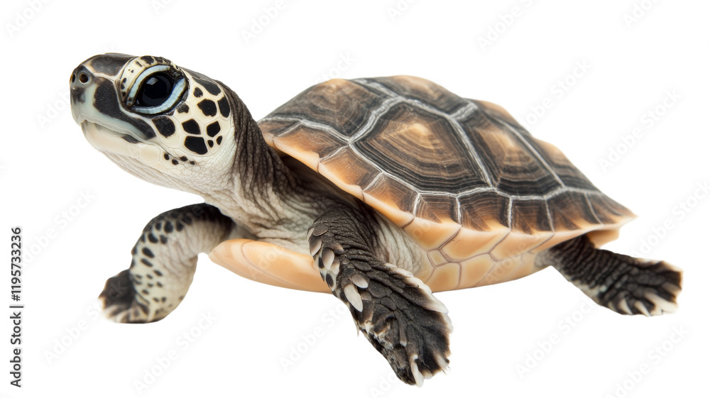 Obraz premium Turtle, isolated on transparent background