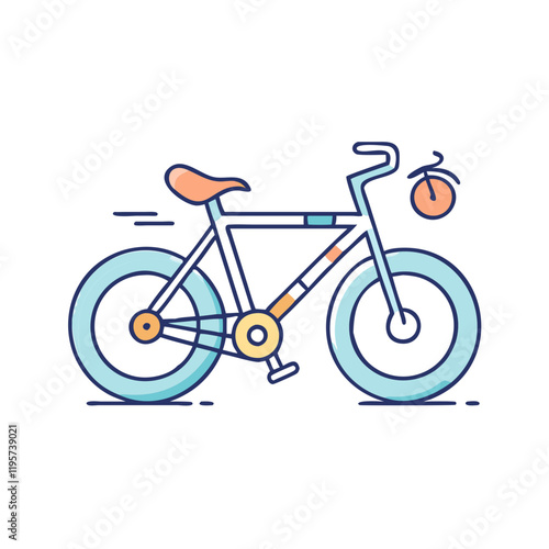 triathlon bike vector icon, triathlon bike vector illustration-simple illustration of triathlon bike, perfect for triathlon bike logos and icons and themed design 