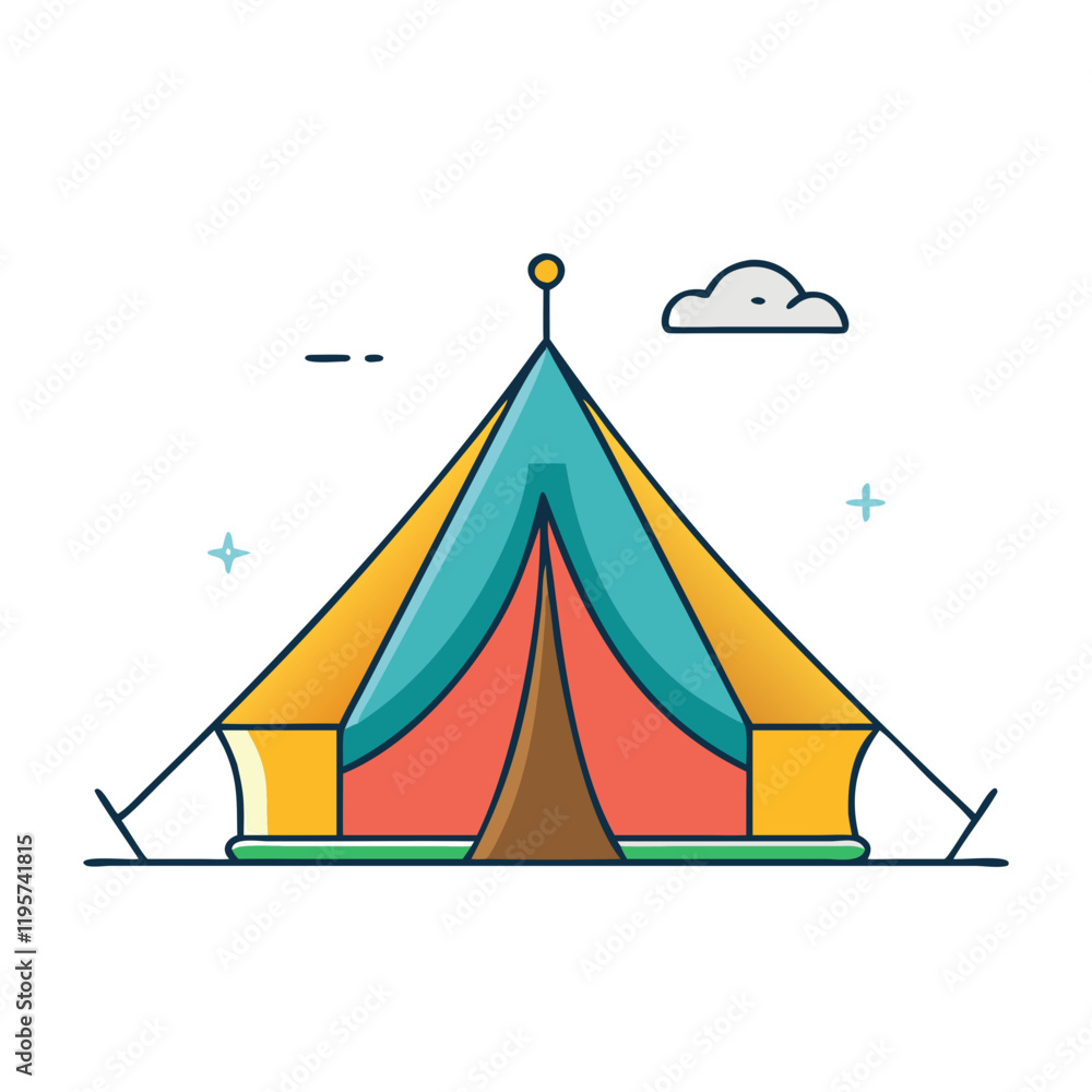 tent vector icon, tent vector illustration-simple illustration of tent, perfect for tent logos and icons and themed design tent vector icon, tent vector illustration-simple illustration of tent, perfect for tent logos and icons and themed design