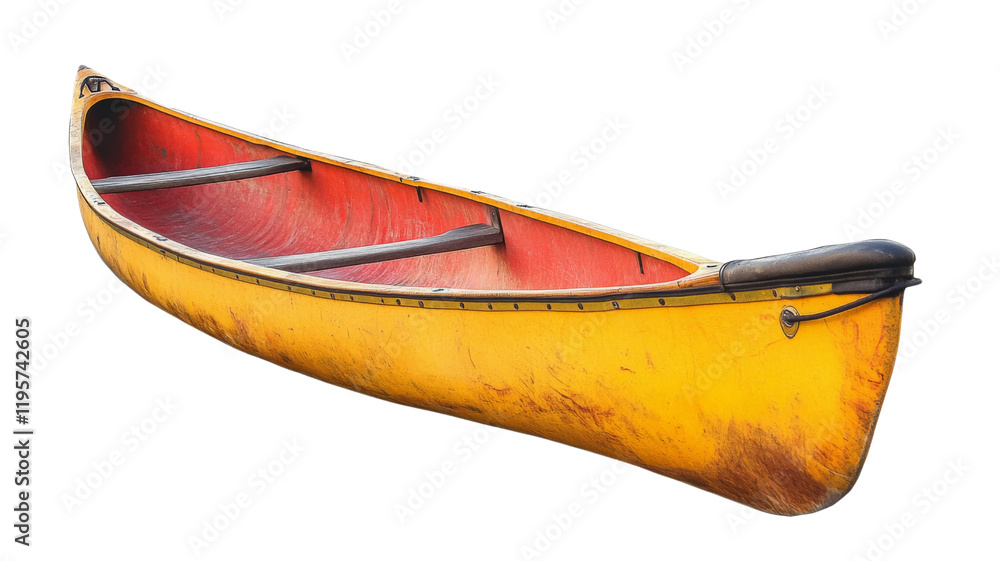 Kayak, isolated on transparent background Kayak, isolated on transparent background